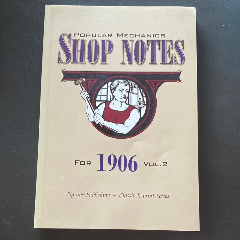 Popular Mechanics Shop Notes Book
